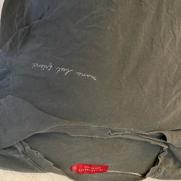 n:PHILANTHROPY Tops - Philanthropy Distressed “Man’s Best Friend” Harlow tee